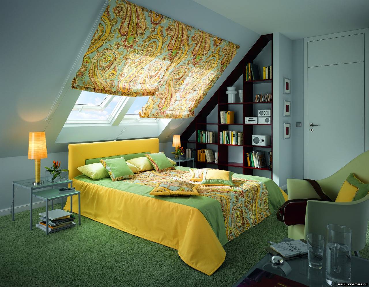 Спальня в мансарде: плюсы, минусы и примеры из проектов в разных стилях