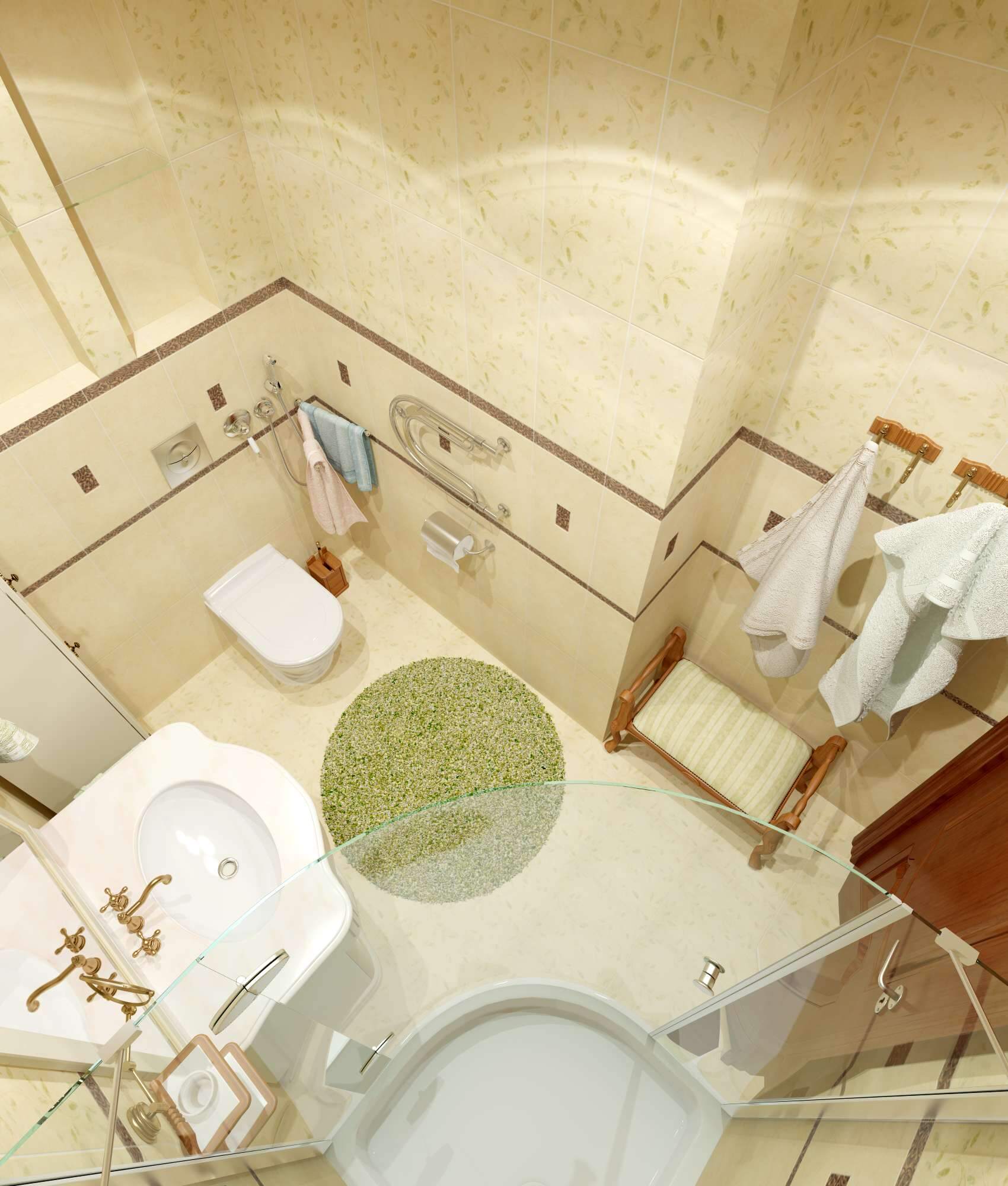  ванной комнаты: объединение санузла и ванной